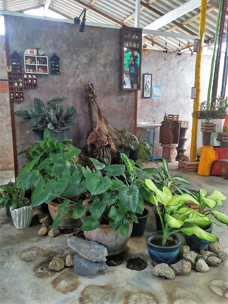 Forest bungalows and Mama's restaurant