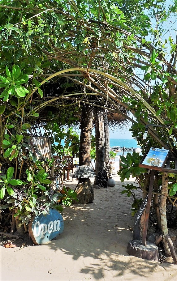 Rento ja rauhallinen Tangalle Sri Lankassa